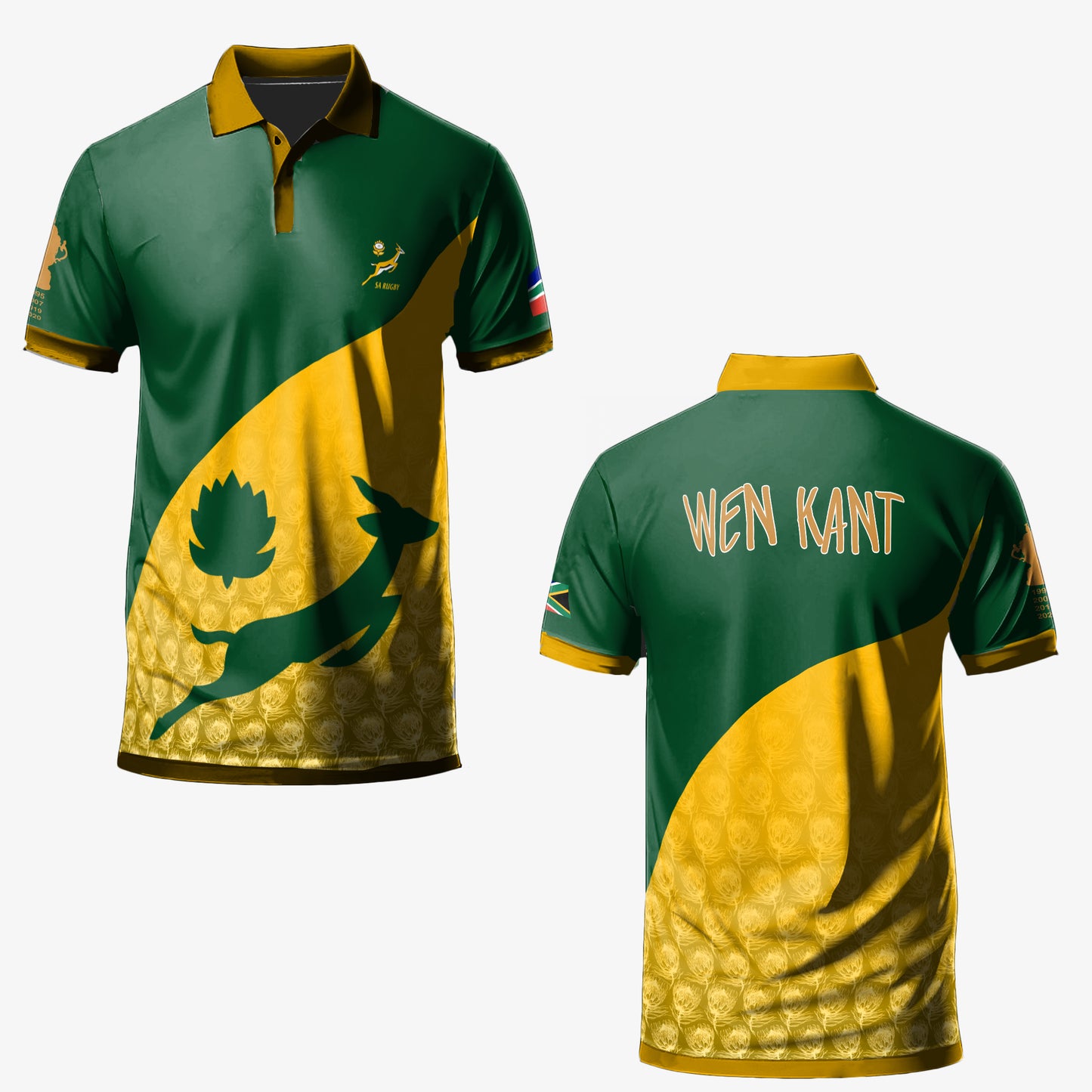 Bokke Wen Kant times  Golf Shirt