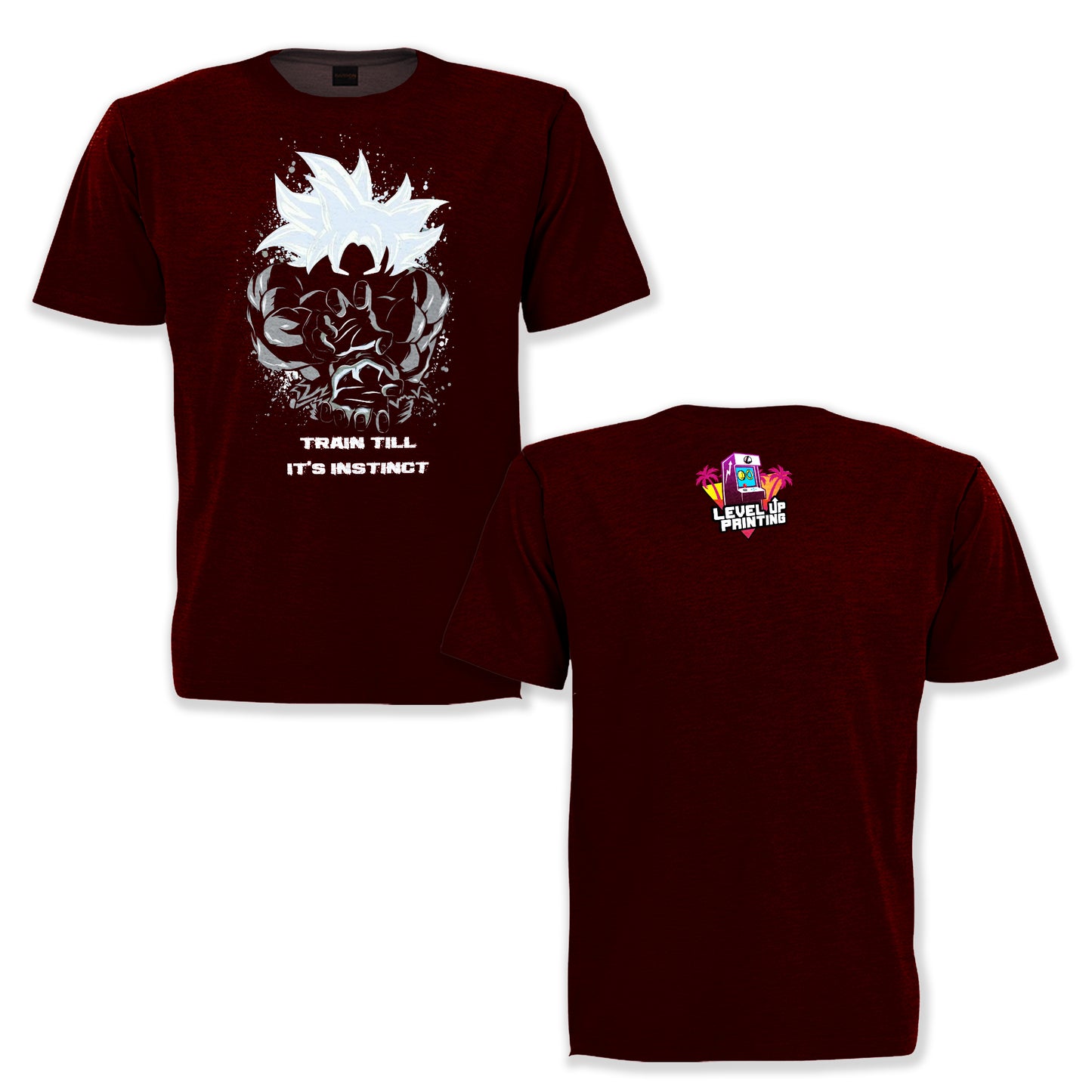 Dragon Ball Z Train Till it's Instinct shirt